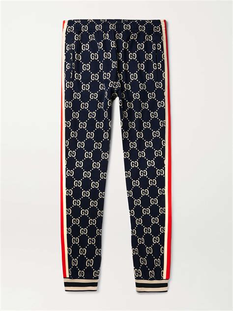 pants gucci hombre completo|mr porter gucci pants.